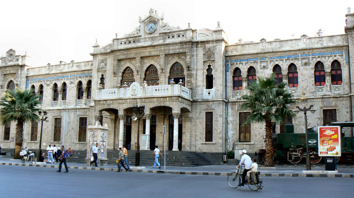 photos de la Gare du Hedjaz à Damas