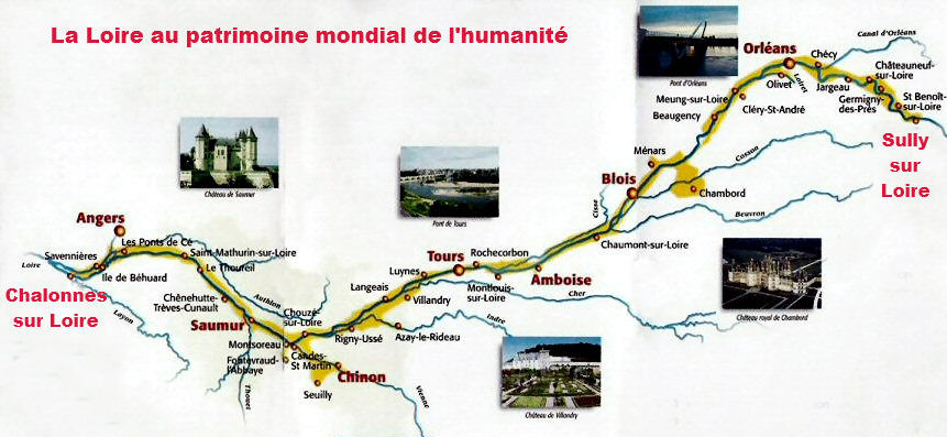 La Loire patrimoine mondial de l'humanité
