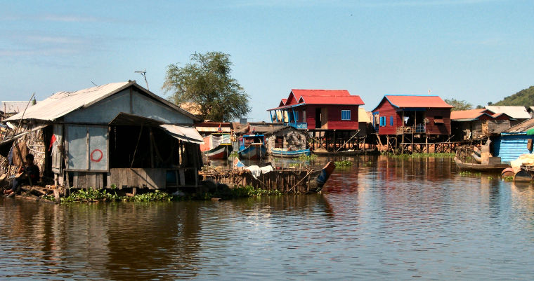 photos du lac Tonlé Sap