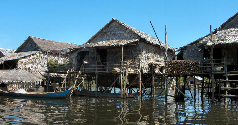 photos du lac Tonlé Sap